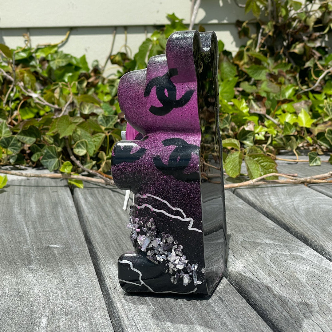 Amethyst Bear (SOLD) - Luxxcreative