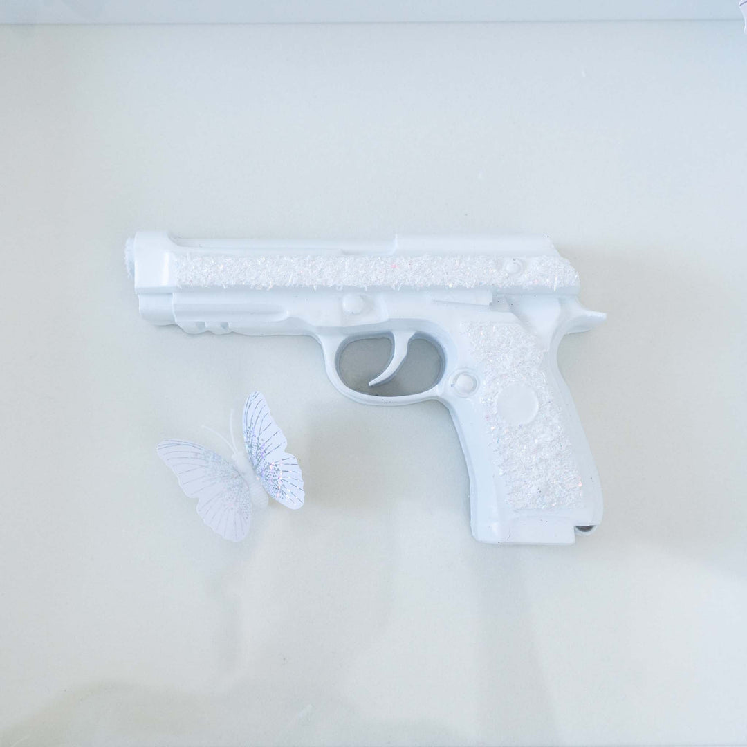 Gun with Butterflies - Luxxcreative